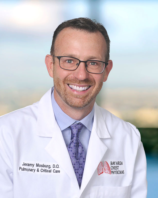 Jeramy Mosburg, DO - Bay Area Chest Physicians